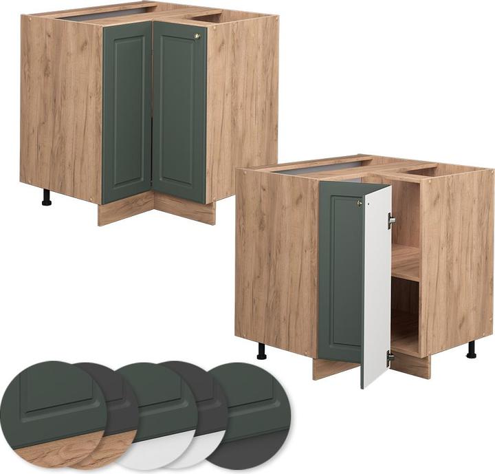 Produktbild Vicco Eckunterschrank Fame-Line (80.5 x 60 x 81.5 cm)