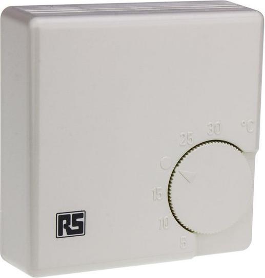 Actual product image RS PRO Std surface mount thermostat w/adj dial