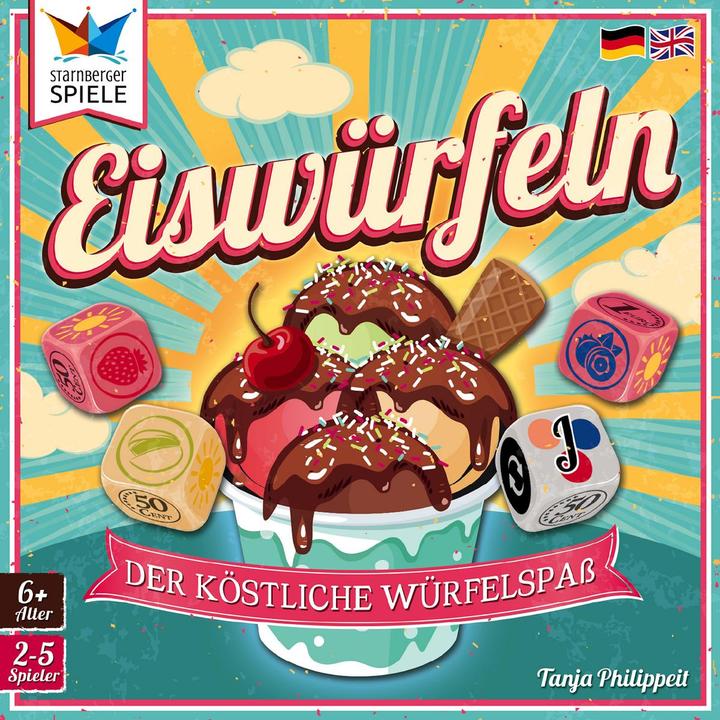 Actual product image Starnberger Spiele Ice cubes (English, German, 2 - 5 Players)