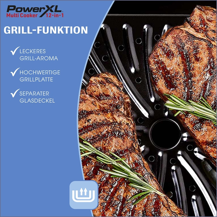 Actual product image Happy Nappers PowerXL Multi Cooker 12-in-1