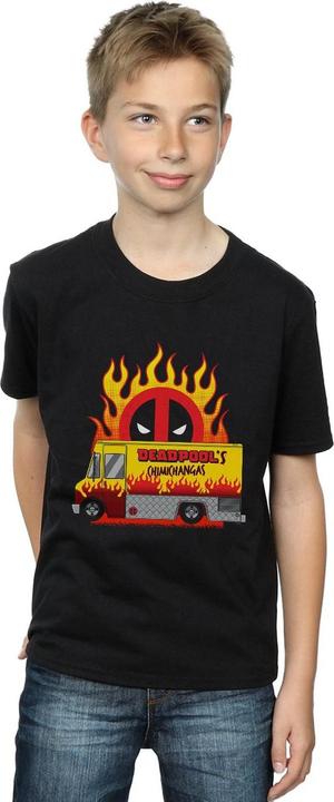 Image du produit - T-shirt DEADPOOL CHIMICHANGAS VAN - Garçon (152, 158)