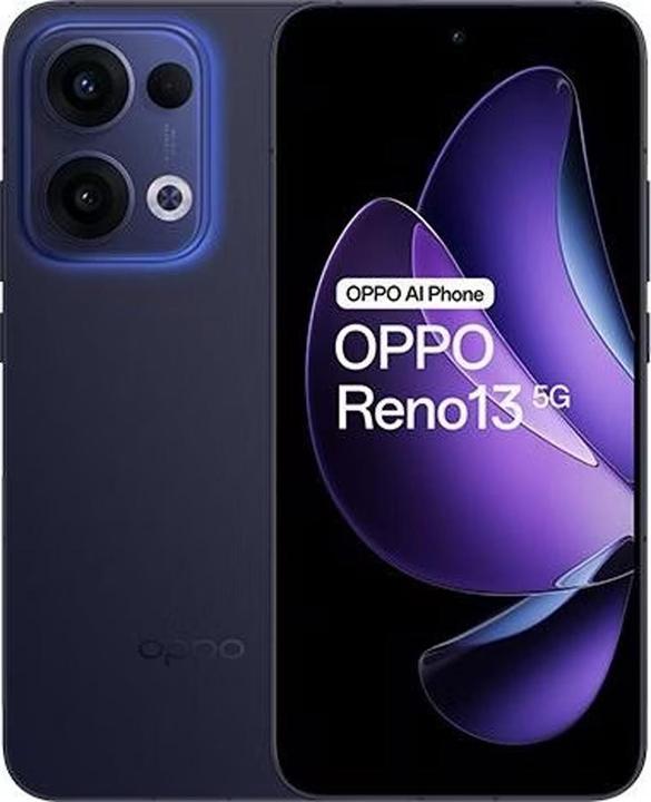 Produktbild OPPO Reno13 5G Dual Sim 12GB RAM 256GB - Luminous Blue (256 GB, Luminous Blue, Dual SIM, 5G)
