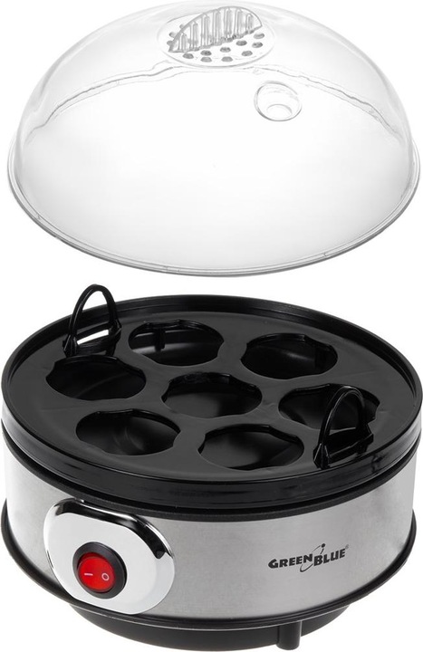 Productafbeelding Greenblue Automatische eierkoker vermogen 400W tot 7 eieren maatbeker 220-240V 50 Hz GB57