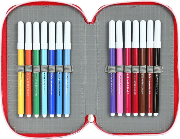 Produktbild Sevilla Fútbol Club Doppel-Federtasche Rot (28 Stücke)