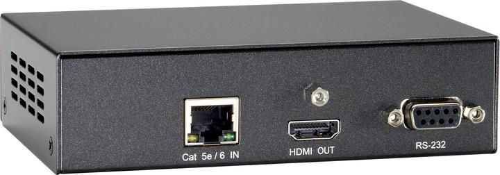 Actual product image LevelOne HVE-9211PR HDBaseT HDMI over Cat.5 PoE Receiver 100m