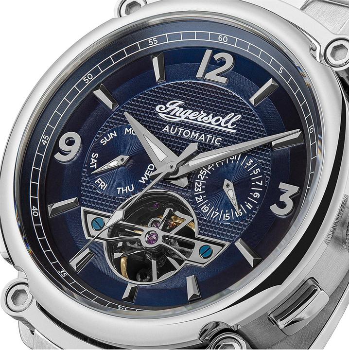 Produktbild Ingersoll 1892 Ingersoll I01107 The Michigan Automatik Herrenuhr 45mm 5ATM (Analoguhr, 45 mm)