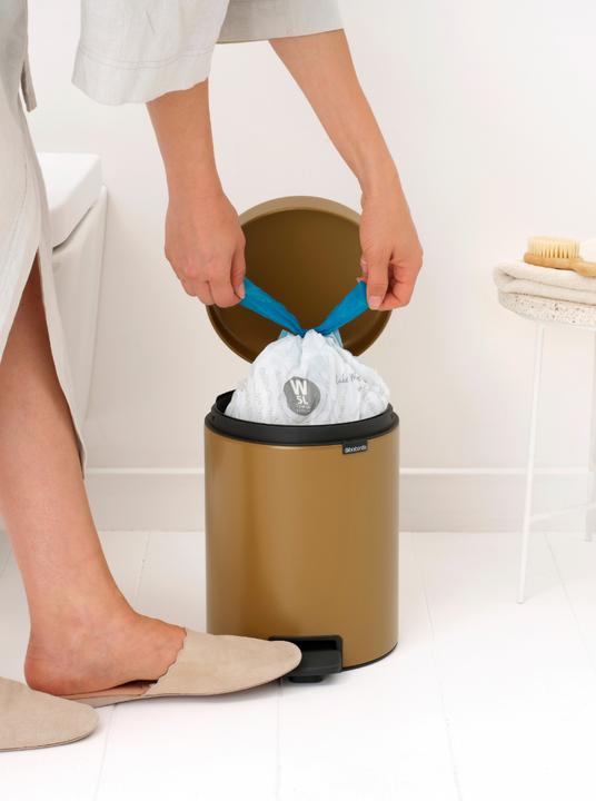 Produktbild Brabantia Kosmetikeimer NewIcon 5 l, Warm Gold (5 l)