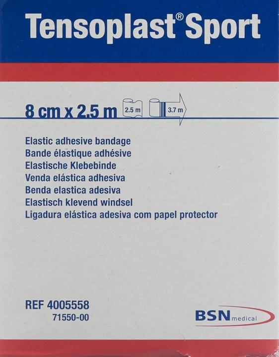 Actual product image BSN Tensoplast® Sport 8 x 2.5 m weiss (2.50 m)