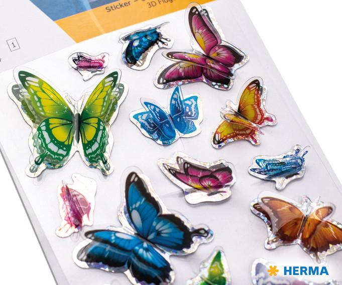 Produktbild HERMA Sticker Schmetterlinge