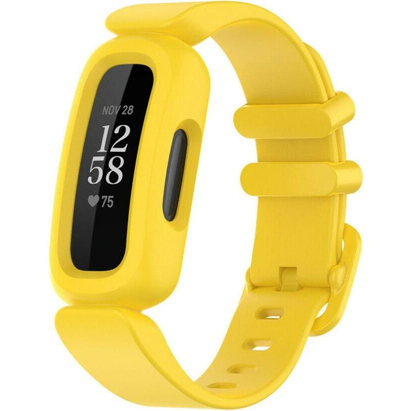 Strap-it Silikonarmband (Silikon, Ace 3), Uhrenarmband, Gelb