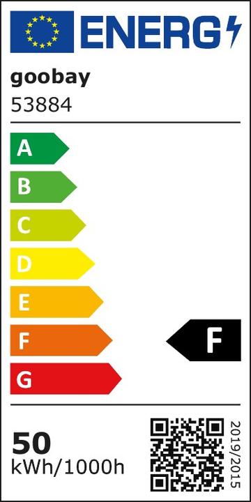 Energie-Label Goobay LED-Aussenstrahler (4260 lm, IP44)