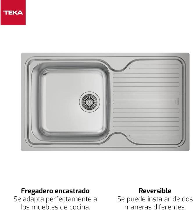 Produktbild Teka Classic 1C 1E (Einbauspüle mit Abtropffläche, 86 cm, 50 cm)