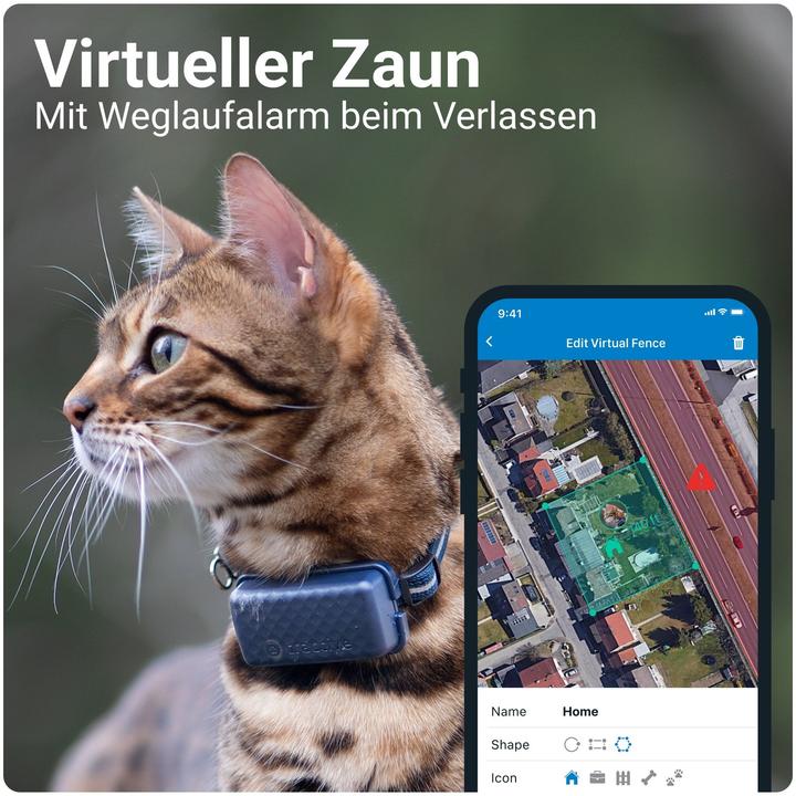 Produktbild Tractive CAT Mini GPS Tracker für Katzen (Katze, Allgemein)