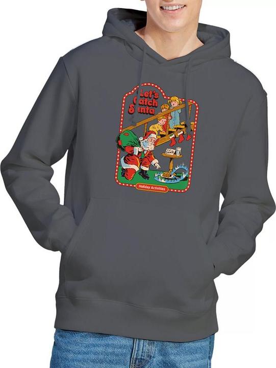 Produktbild Steven Rhodes Let's Catch Santa Kapuzenpullover (M)