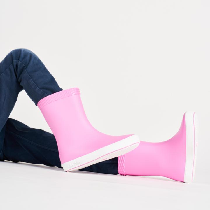 Produktbild Tribord Gummistiefel Regenstiefel Kinder Segeln 100 rosa (26)