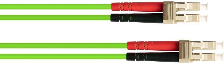 Actual product image Kabelmeister Patch cable fibre optic duplex OM5 (multimode, 50/125) LC/LC, LSZH, interchangeable polarity, 20m (20 m)