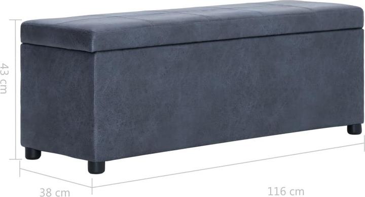 Image du produit vidaXL Bank (116 cm)