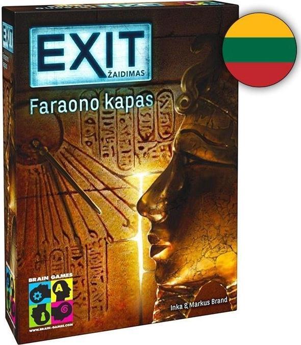 Produktbild Brain Games EXiT: Pharaoh's head | LT (Litauisch, 1 - 4 Spieler)