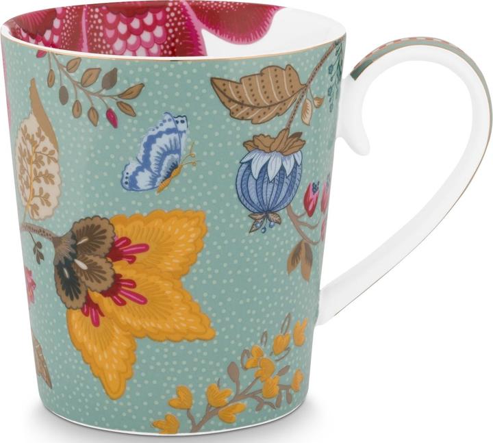 Immagine prodotto PIP Studio Tazza Floral Fantasy Alphabet blu chiaro W 0,35 l (350 ml, 1 x)