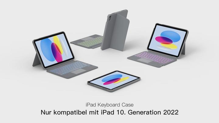 Actual product image Inateck Keyboard iPad 04112 gray (KB04112 gray) (DE)