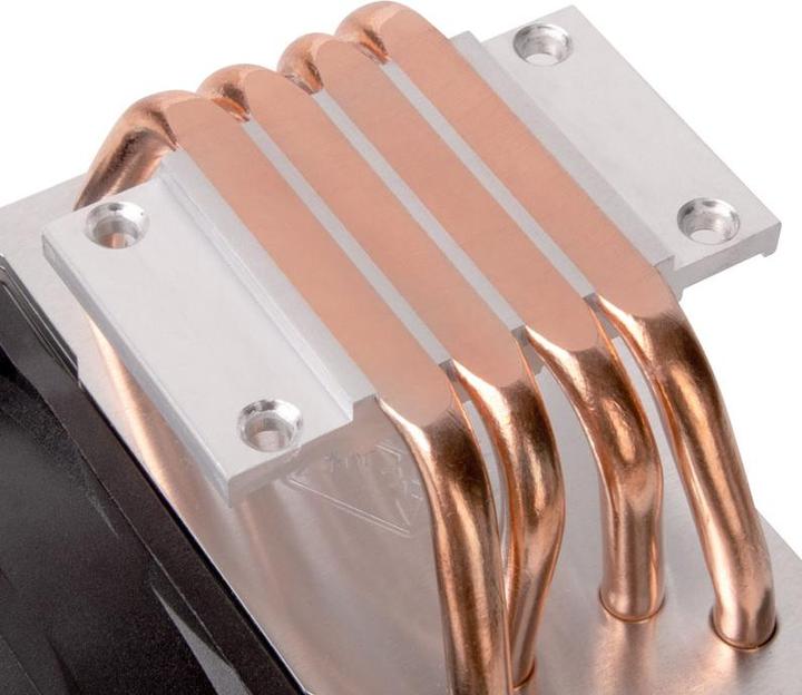 Produktbild Silverstone AR12-TUF CPU-Kühler, ARGB (154 mm)