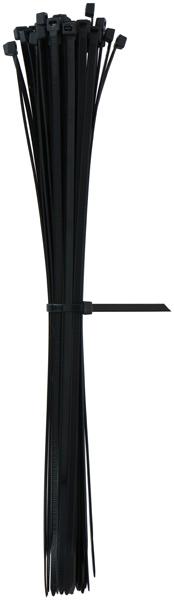 Image du produit Black & Decker Cable ties 50pcs 4.8x350mm Bla (350 mm, 50 pcs)