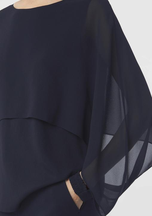 Produktbild Comma Bluse Bluse aus Chiffon mit raffiniertem Layering (34)