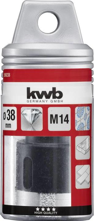 Produktbild kwb Fliesenbohrer (38 Millimeter)