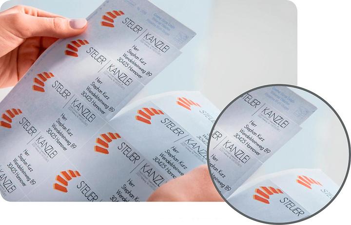Actual product image Avery Address labels ultragrip