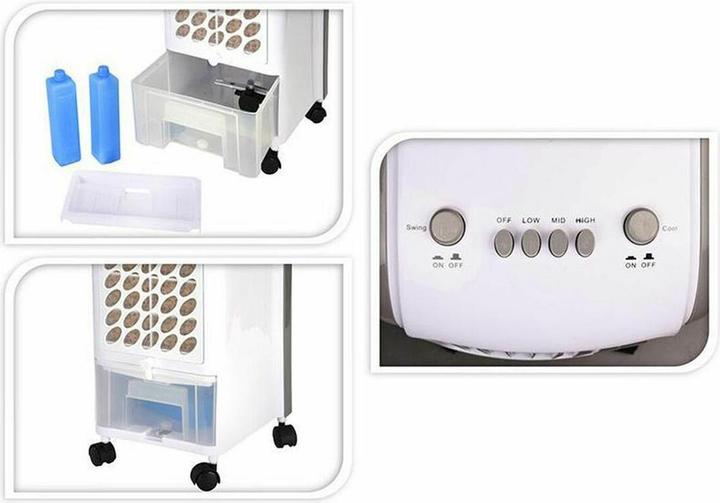 Produktbild EDM Tragbare Klimaanlage 33516 80 W 3,6 L (15 m²)