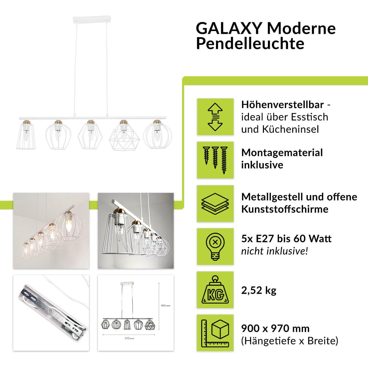 Thumbnail - Licht-Erlebnisse, Pendelleuchte, Galaxy (E27)