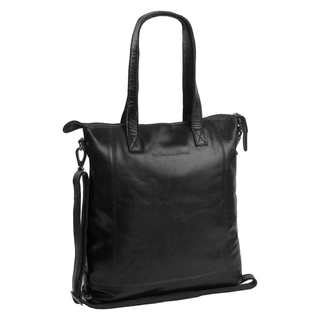 The Chesterfield Brand, Damen, Tasche, Black Label Darwin Shopper, Schwarz