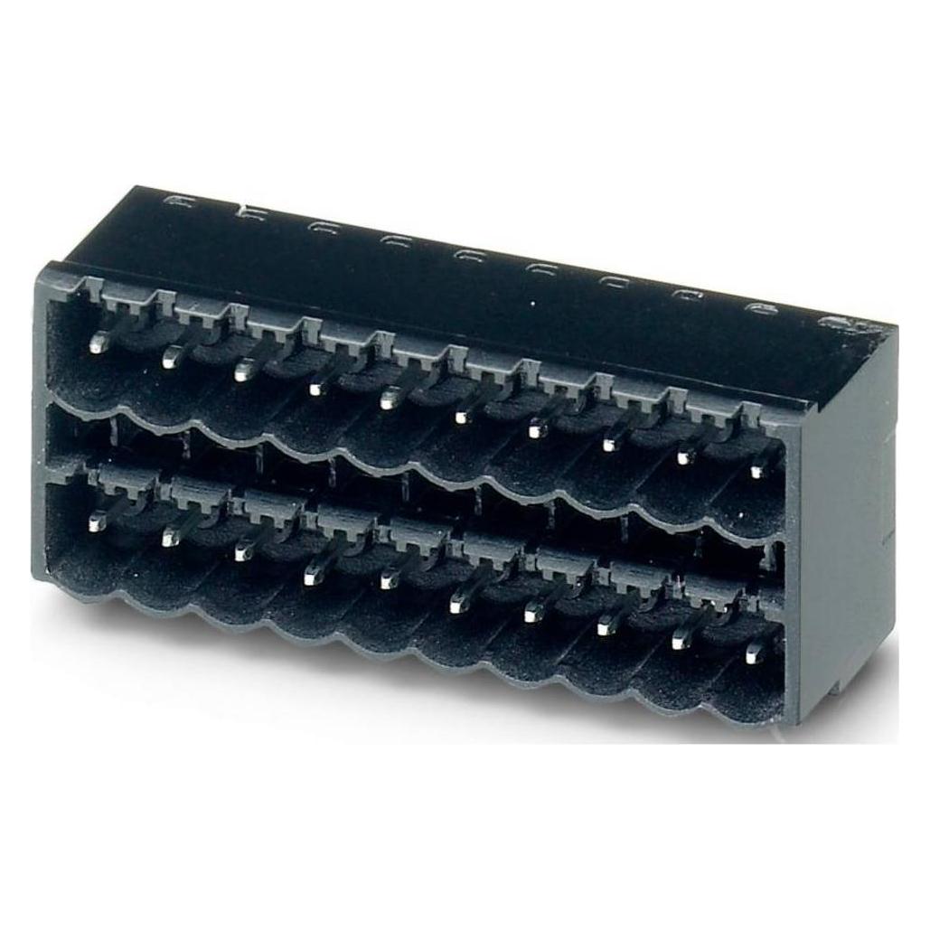 Phoenix Contact PHOE Leiterplattensteckverbinder, Elektronikkabel + Stecker, Schwarz