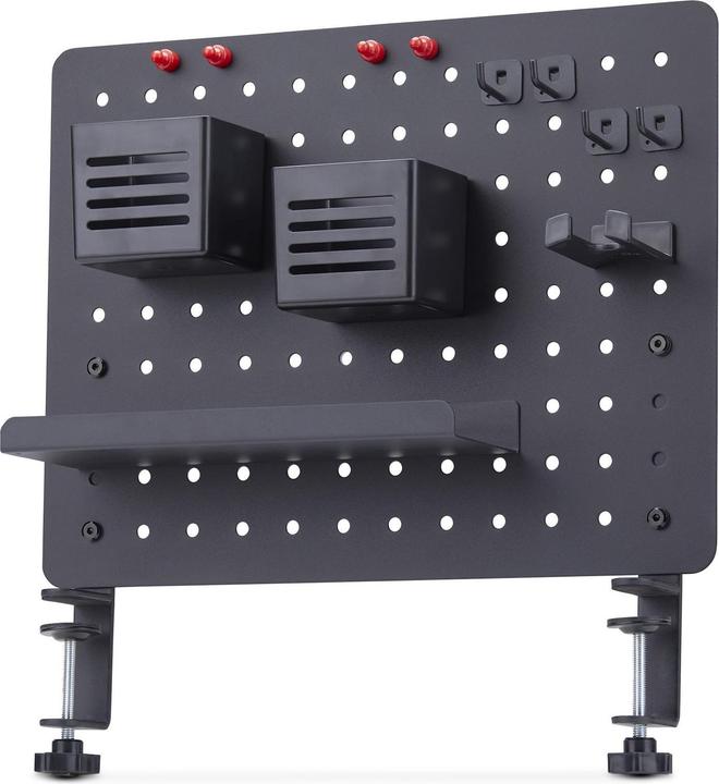 Image du produit StarTech .com 1612B-DESK-PEGBOARD, Black, 420 mm, 48.5 mm, 320 mm, 2.6 kg, 456 mm