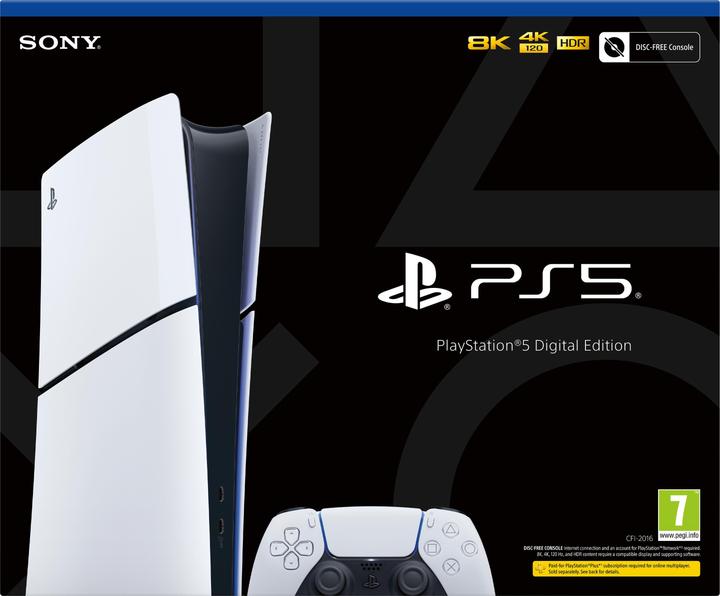 Produktbild Sony PlayStation 5 1TB SLIM Digital Console UK Spec