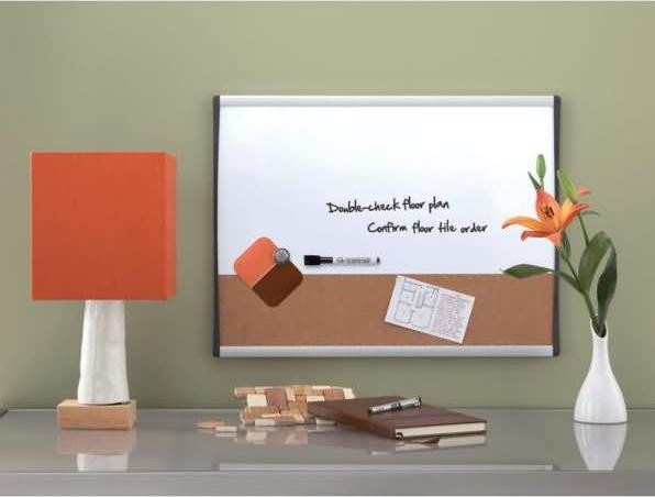 Image du produit Nobo Tableau combiné avec cadre en arc (43 x 58,5 cm)