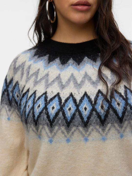 Produktbild Vero Moda Vmcvisti Ls O-Neck Pullover Cur (S)