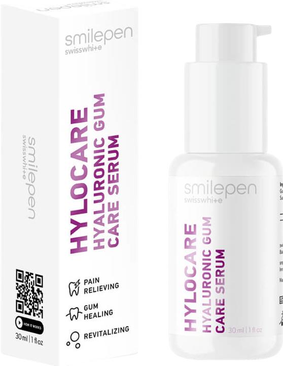 Actual product image SmilePen Hylocare Hyaluronic Gum Care Serum (30 ml, Bleaching cream)