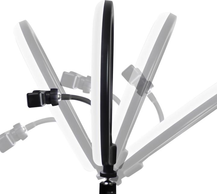 Produktbild KSIX Kit Studio Live Max LED Ring With Floor Tripod 1.60 M For Smartphone (Ringlicht)
