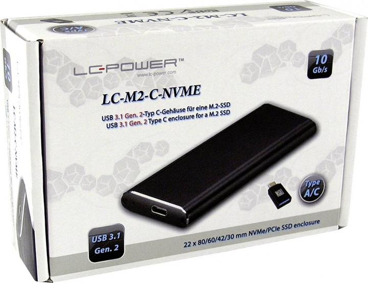 Productafbeelding LC-Power M.2 Behuizing LC-M2-C NVME (M.2)