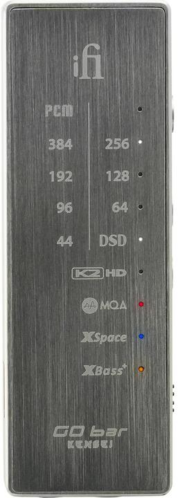 Actual product image iFi Audio GO bar Kensei (Bass Boost, USB-DAC, gain switch, Bluetooth)