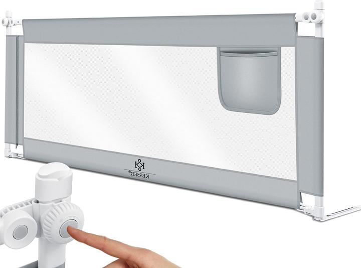 Actual product image Kesser Bed Rail, Light Grey 150cm