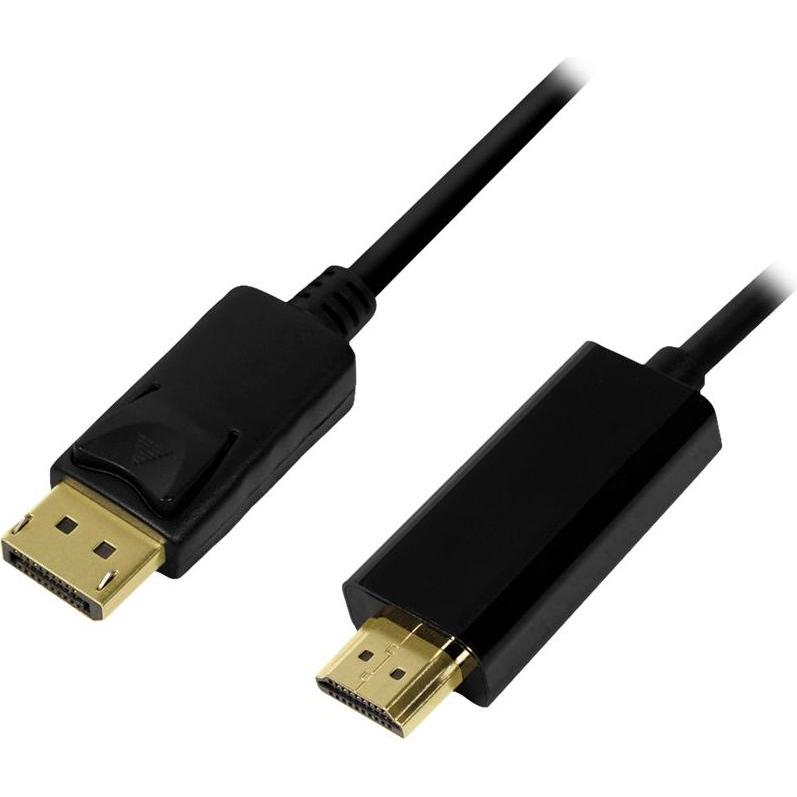 LogiLink DisplayPort — HDMI (Typ A) (3 m), Cavo video