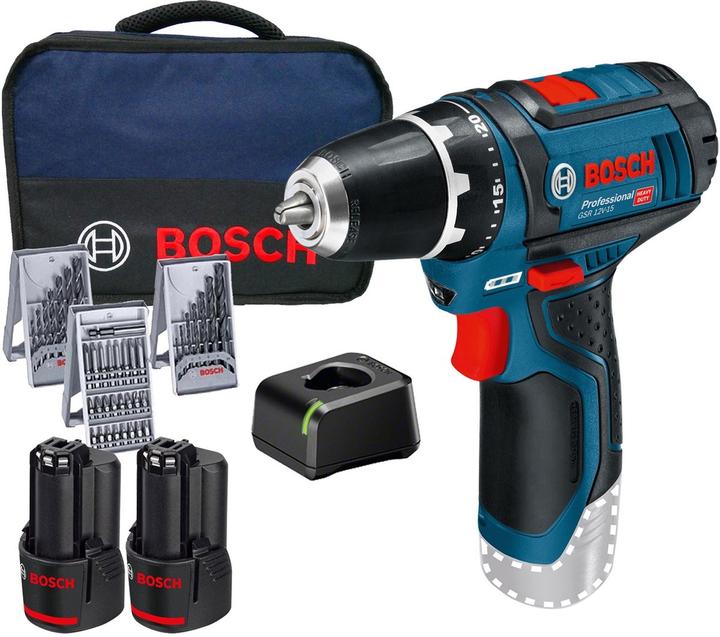Produktbild Bosch Professional GSR 12V-15 LI Professional (Akkubetrieb)