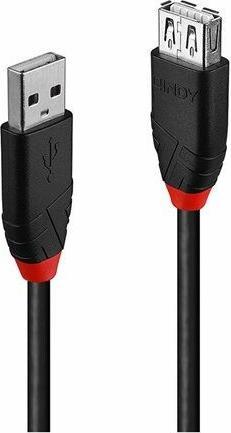 Actual product image Lindy USB 2.0 Slimline Active Extension Cable (5 m, USB 2.0)