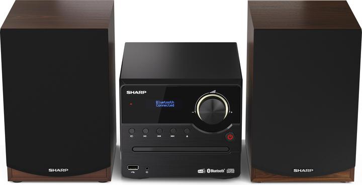 Produktbild Sharp XL-B517D Home Audio Microsystem 45 W Braun (Bluetooth, CD Player)