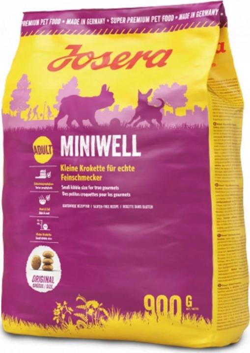 Produktbild Josera Miniwell Trockenfutter für kleine Rassen (Adult, 1 Stk., 900 g)