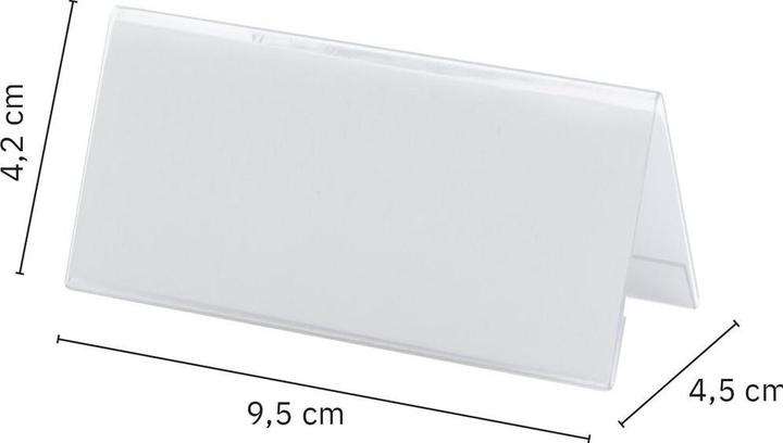 Image du produit Sigel Présentoir de table Forme du toit (95 x 42 mm)