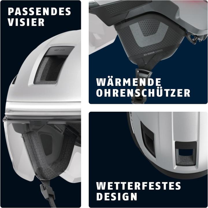 Produktbild Abus HYP-E ACE gleam silver S (51 - 55 cm)