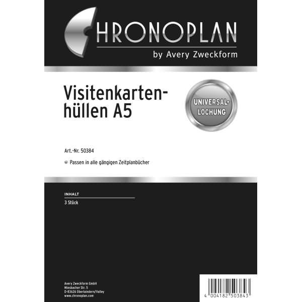 Thumbnail - Chronoplan, Agenda, Visitenkartenhülle A5 (A5)